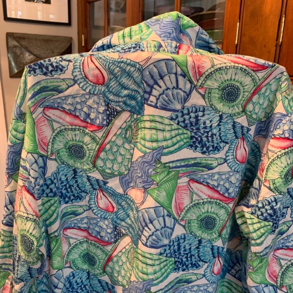 Talbots 100 percent cotton tunic/cover up. Worn about 5 x but great shape! - Picture 5 of 5